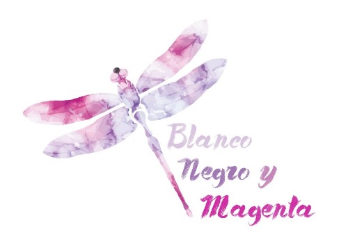 BLANCO,NEGRO Y MAGENTA